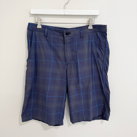 Lululemon Men's Kahuna Plaid Shorts - Picture 1 of 4